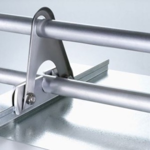 Parazăpadă dublă cilindrică aluminiu
