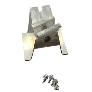 SET șină mini rail 100 echipată cu clemă îmbinare