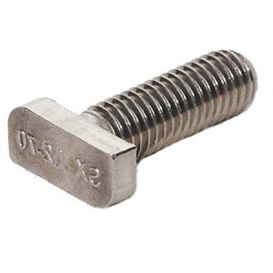 Șurub Cap T Bolt M10 INOX | Fixare Șină Panou Fotovoltaic