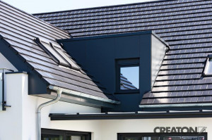 Tigla ceramica Creaton Domino, rosu cupru angoba NUANCE
