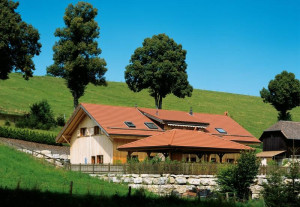 Tigla ceramica Ratio rosu vin angoba