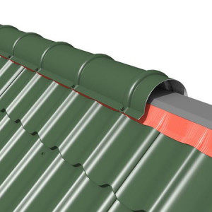 Dimensiuni bandă ventilare coamă GEO VENT: lățime 15 cm și lungime rolă 5 metri