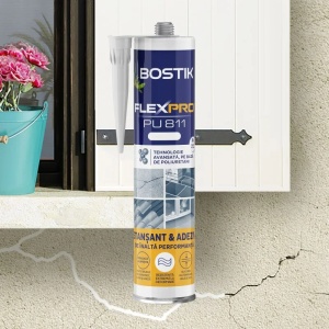 Bostik FLEXPRO PU 811 – Etanșant și Adeziv Poliuretanic 300ml