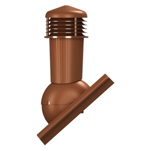 Diametru 125 mm coș de aerisire Wirplast pentru evacuare hotă și coloană sanitară