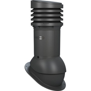 Coș ventilație Wirplast EVO pentru tablă fălțuită Ø150 negru