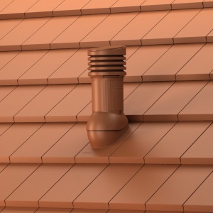Pachet complet coș ventilație Wirplast EVO 150 mm și accesorii montaj