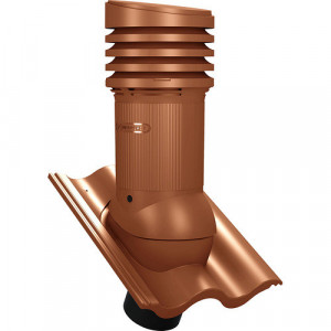 Coș ventilatie țiglă Romana EVO Ø 150 mm cărămiziu
