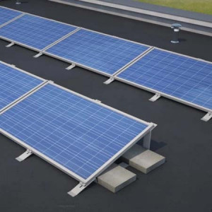 Structură montaj solar fără găurire acoperiș