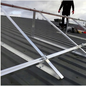 structură aluminiu panouri fotovoltaice 30 grade