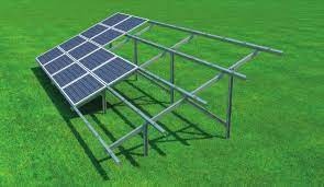 Structură fotovoltaică sol 2kW