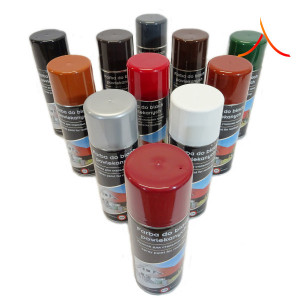 Spray retuș țiglă metalică Roșu oxid RAL 3009 Lucios