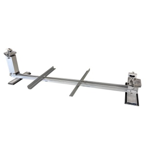 Suport montaj panouri fotovoltaice pe acoperiș plat, cu balast – aluminiu și inox - Img 1