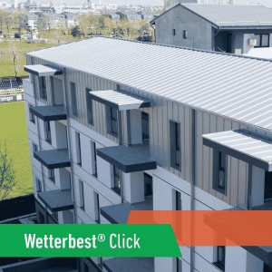 Tablă Pre-fălțuită Wetterbest Click 0,5mm – Acoperiș Modern Retro - Img 3