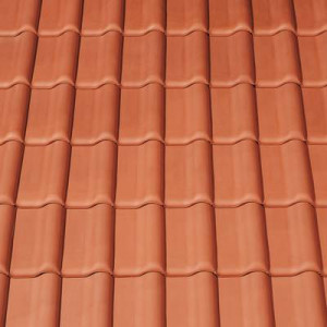 Tigla ceramica Creaton Futura, rosu natur