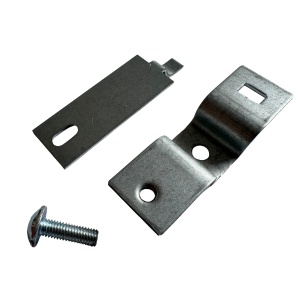 Clemă Fixare Platbandă Împământare (40x4 mm), Oțel Zincat la Cald - Img 3