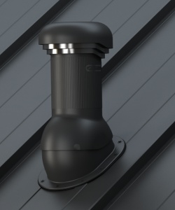Coș Aerisire Tablă fălțuită Pro Ø150 mm - Img 3