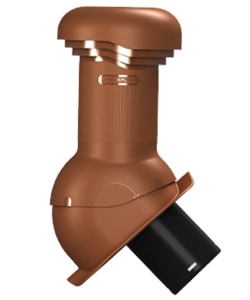 Coș Aerisire Țiglă Metalică Pro Ø150 mm - Img 3