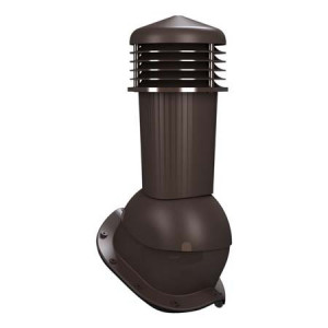 Coș de ventilație Ø 125 mm pentru țiglă metalică Profil Z (Sistem complet)