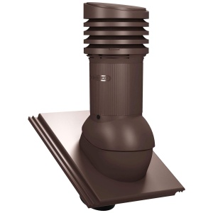 Coș de Ventilație Țiglă Tectura | Sistem 125 mm Wirplast | Aerisire și eliminare condens