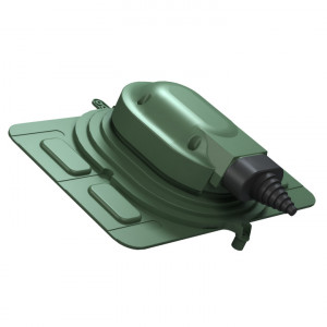 Element trecere conducte panou solar Universal, verde