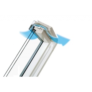 Fereastra de mansarda Fakro FTU-V U3 Z-Wave cu rama EZV-A + XDP - Img 2