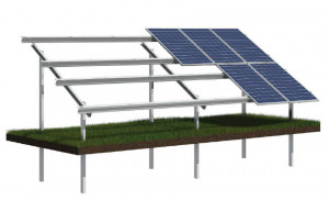 Structură fotovoltaică sol 10kW