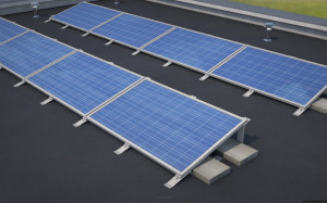 sistem montaj fotovoltaice terasă fără găurire
