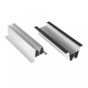 Șină Mini RAIL 100 x 330 mm cu EPDM – Profil Montaj Panouri Fotovoltaice pe Tablă Cutată