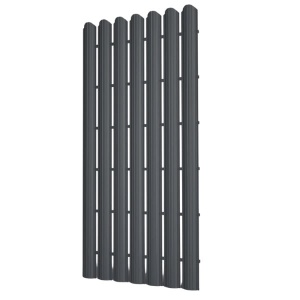 Șipcă Metalică Semirotundă Wetterbest – Finisaj Imitație Lemn Premium pentru Garduri