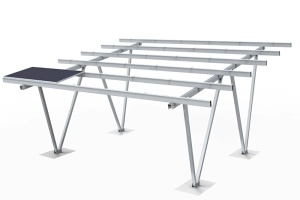 Carport rezistent la grindină și zăpadă
