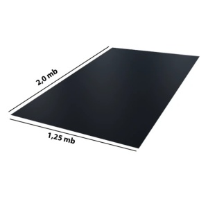 Tablă Plană Wetterbest (WTB) Mată, 2m x 1.25m x 0.45 mm – Foaie Lisă Tinichigerie - Img 2