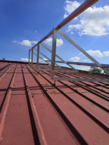 Sistem montaj panouri fotovoltaice pe terasă bloc