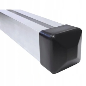 Capac PVC negru rezistent UV pentru profile