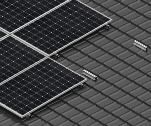 Kit Structură Completă Montaj 1 Panou Fotovoltaic – Acoperiș din Tablă Metalică (Sistem 0,5 kW) - Img 11