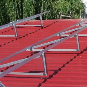 sistem fixare panouri fotovoltaice înclinație fixă 30°