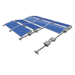 Suport montaj panouri fotovoltaice pe acoperiș plat, cu balast – aluminiu și inox - Img 2