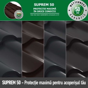 Tabla acoperiș Wetterbest Clasic 0,5 mm SUPREM - Img 1