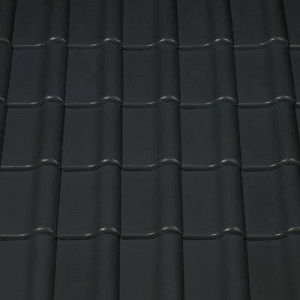Tigla ceramica Creaton Magnum, negru mat angoba NUANCE