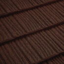 Tigla metalica roca vulcanica SHAKE Brown bark
