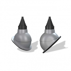 Detaliu reglaj diametru 19-90mm pentru trecere antenă Perfekta