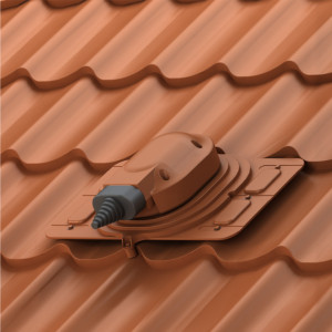 Element trecere cabluri solare universal Wirplast bază maleabilă