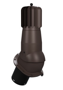 Detaliu cap rotativ Turbowent EVO 150 mm pentru îmbunătățirea tirajului