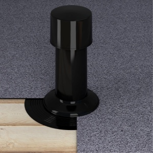 Element ventilație termosudabil negru rezistent la radiații UV