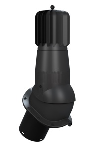 Coș rotativ de ventilație Turbo Perfekta EVO tigla metalica - Img 6