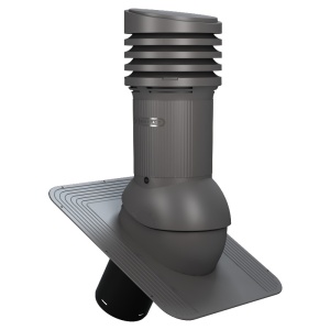 Detaliu bază plată etanșare coș ventilație EVO pentru șindrilă