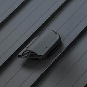 Element ventilație Wirplast Rolling pentru tablă fățuită negru