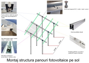 Ghid montaj fotovoltaic sol unghi variabil