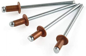 Nituri vopsite electrostatic aluminiu-oțel