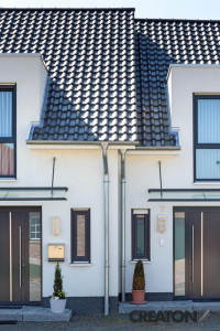 Tigla ceramica Creaton Premion, negru cristal smaltuit