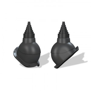 Trecere antenă Wirplast Perfekta pentru țiglă metalică Ø19-90 mm